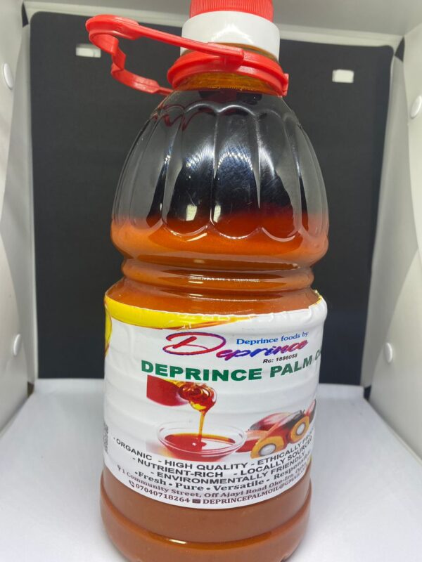 Deprince palm oil 2litters