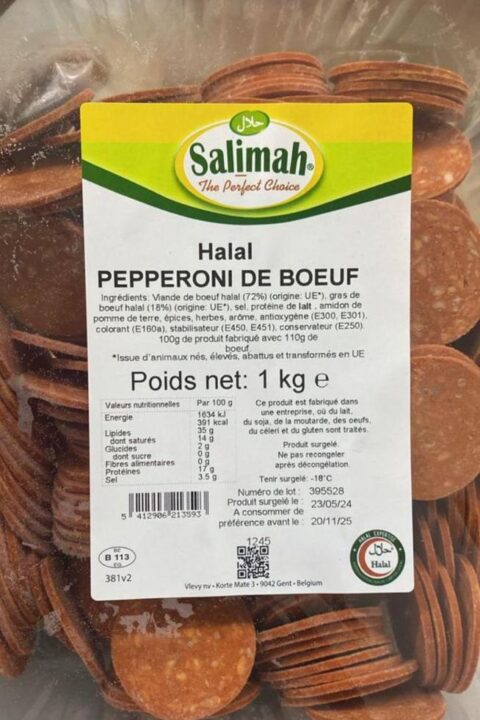 Salimah Halal Slice Pepperoni