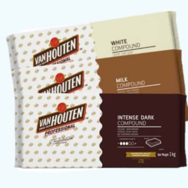 VAN HOUTEN BLOCK CHOCOLATE 1kg