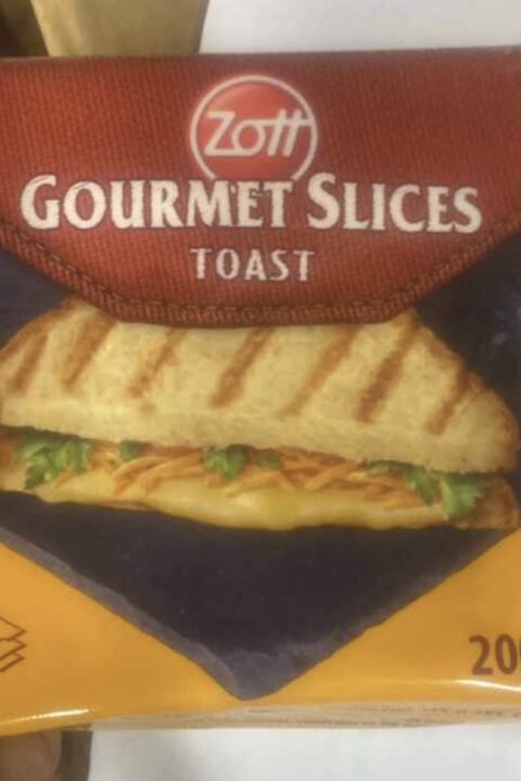 Zott Gourmet Slice Toast Cheese 200g