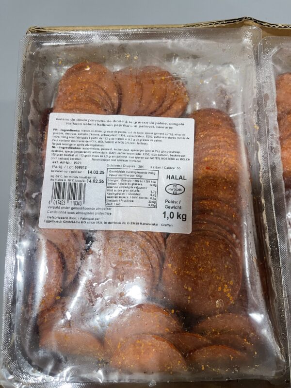 Halal Sliced Pepperoni - Image 2