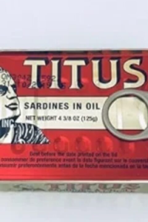 Titus Sardine per piece