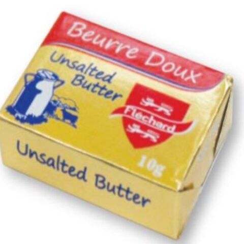Beurre Doux Flexhard Portion Butter 10g 100piece