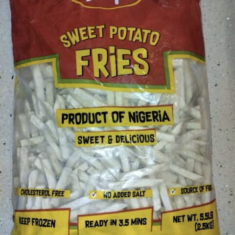 Simpli Sweet Potato fries 2.5kg