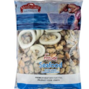 Seafood Mix cocktail 1kg 
(Mussels, Squid, Shrimps, Octopus)