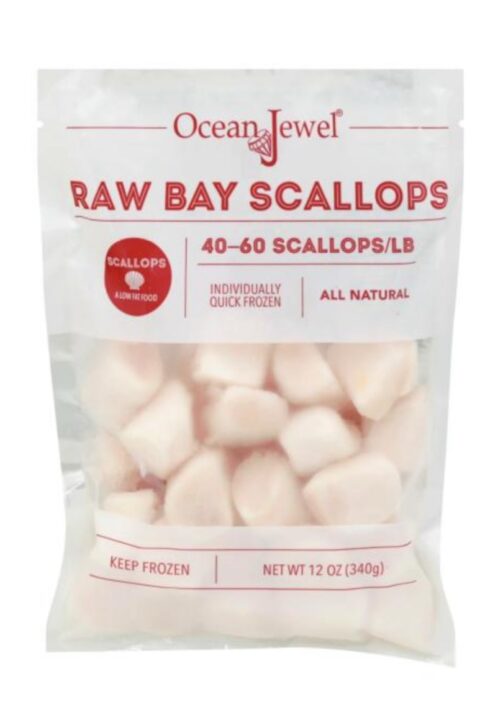 Frozen Scallops Without Roe 10/20 1kg