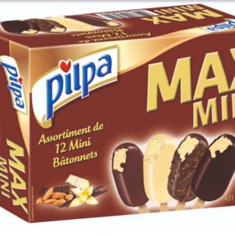 Mini stick of vanilla/chocolate (50ml x 8 ) x 6pcs