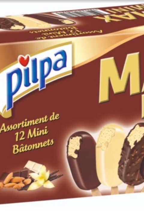 Mini stick of vanilla/chocolate (50ml x 8 ) x 6pcs