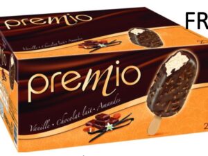 Stick of vanilla/milk chocolate with almonds 110ml x 20
IMPULSE RANGE