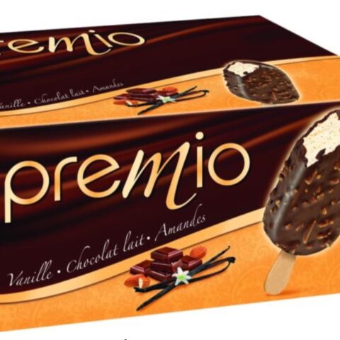 Stick of vanilla/milk chocolate with almonds 110ml x 20
IMPULSE RANGE