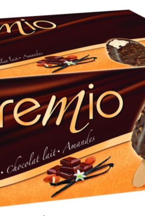 Stick of vanilla/milk chocolate with almonds 110ml x 20
IMPULSE RANGE