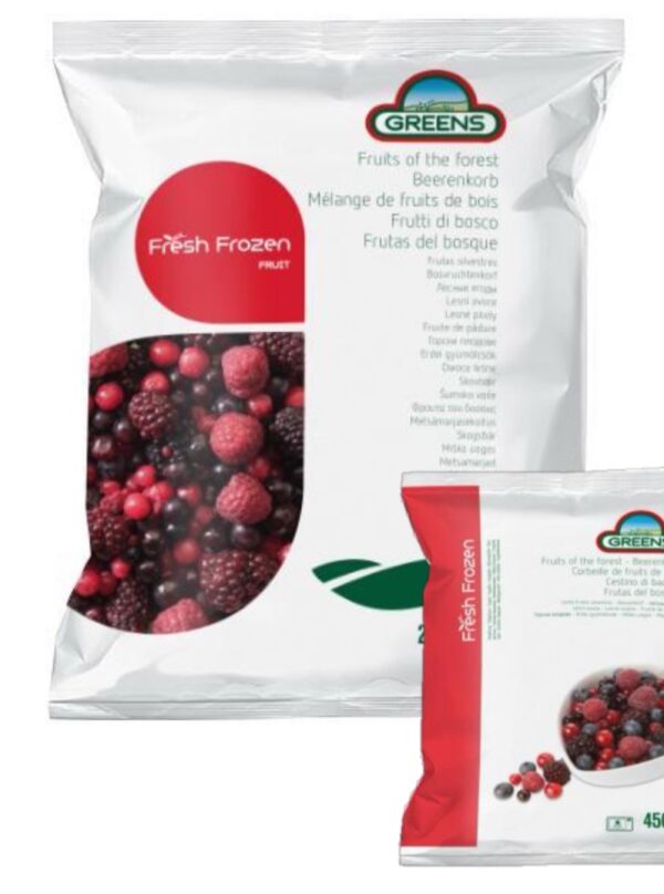 Frozen Berrymix 6 Fruits
2.5kg x 4 - Greens