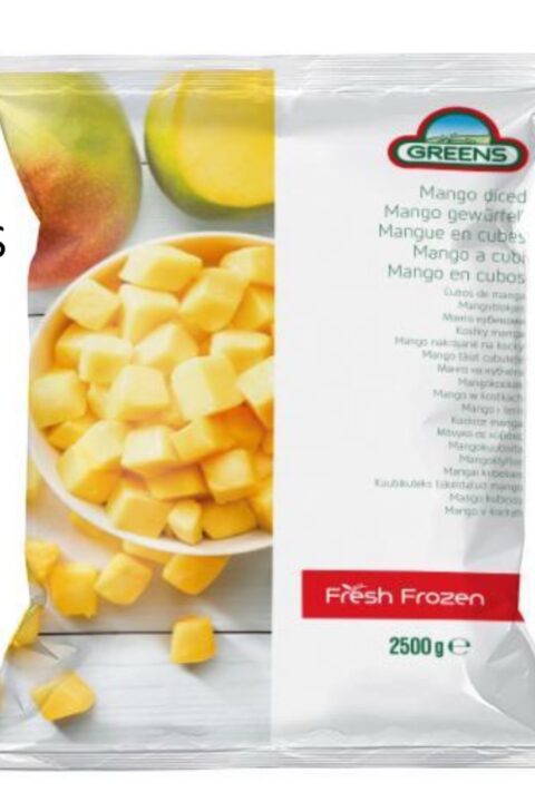 Frozen Diced mango2,5kg