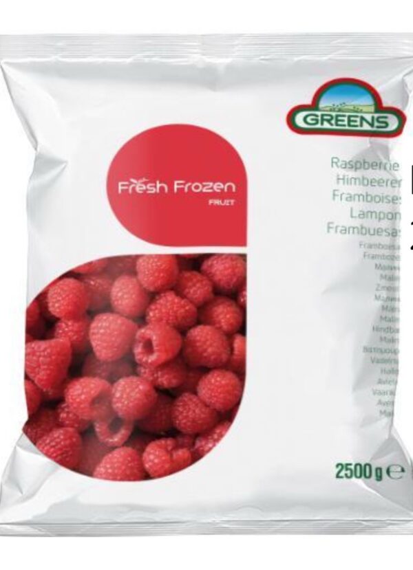 Frozen Raspberries
2,5kg
