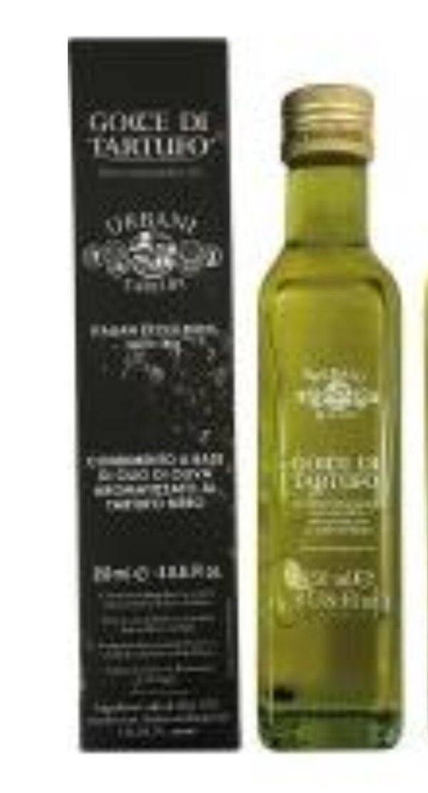 Black truffle olive oil 250ml – Urbani