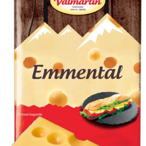 French Emmental block 3.5kg – Valmartin