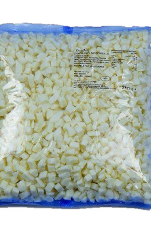 Diced Mozzarella 2.5kg -French