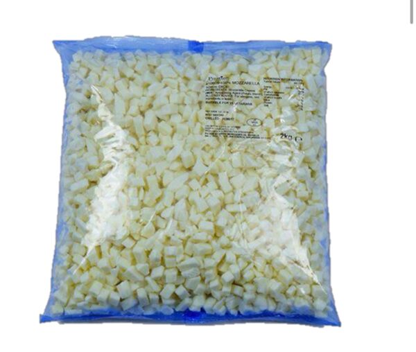 Diced Mozzarella 2.5kg x 4pcs -French