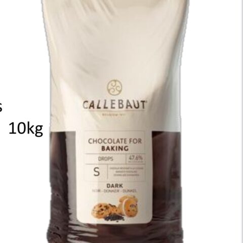 Callebaut Baking drops (Dark chocolate Chips) 10kg