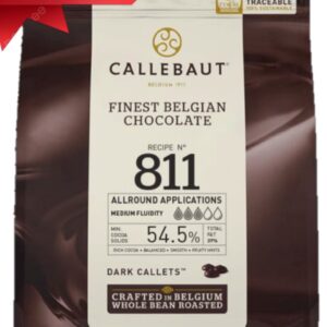 Callebaut Dark couverture chocolate Callets 2.5 KG