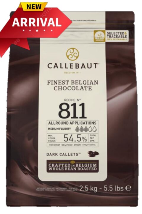 Callebaut Dark couverture chocolate Callets 2.5 KG