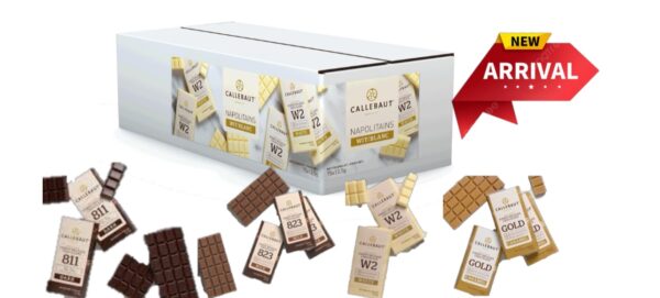 Callebaut Gold & caramel chocolate Napolitains 13.5g x 75pcs