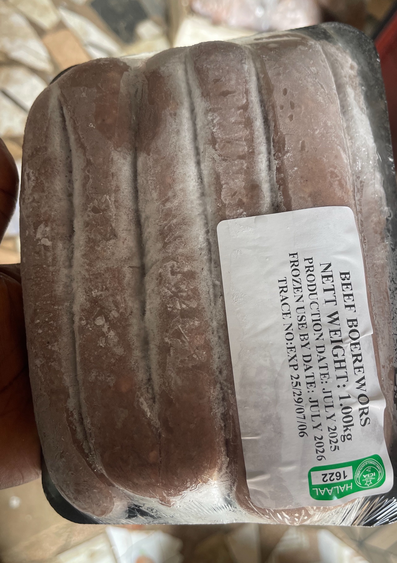 Beef Boerewors Beef sausage 1kg - Image 3