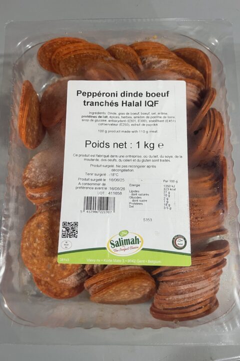 Salimah Pepperoni Slice (1kg)