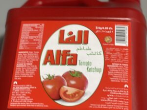 Alfa ketchup 5liter