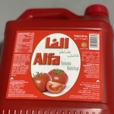 Alfa ketchup 5liter