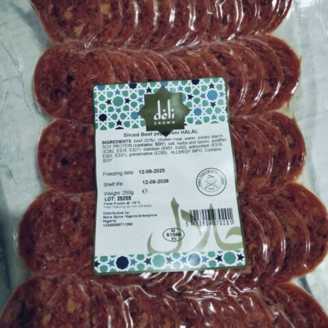 Deli Crown Slice Pepperoni 500g