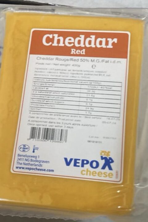 Cheddar cheese 400g