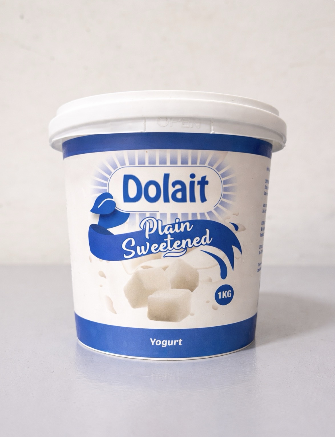Dolait Plain Sweetened Yogurt 1litter