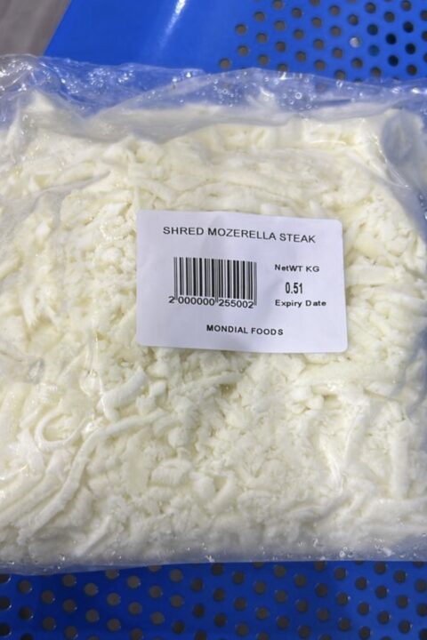 French Shredded Mozzarella Cheese 500g