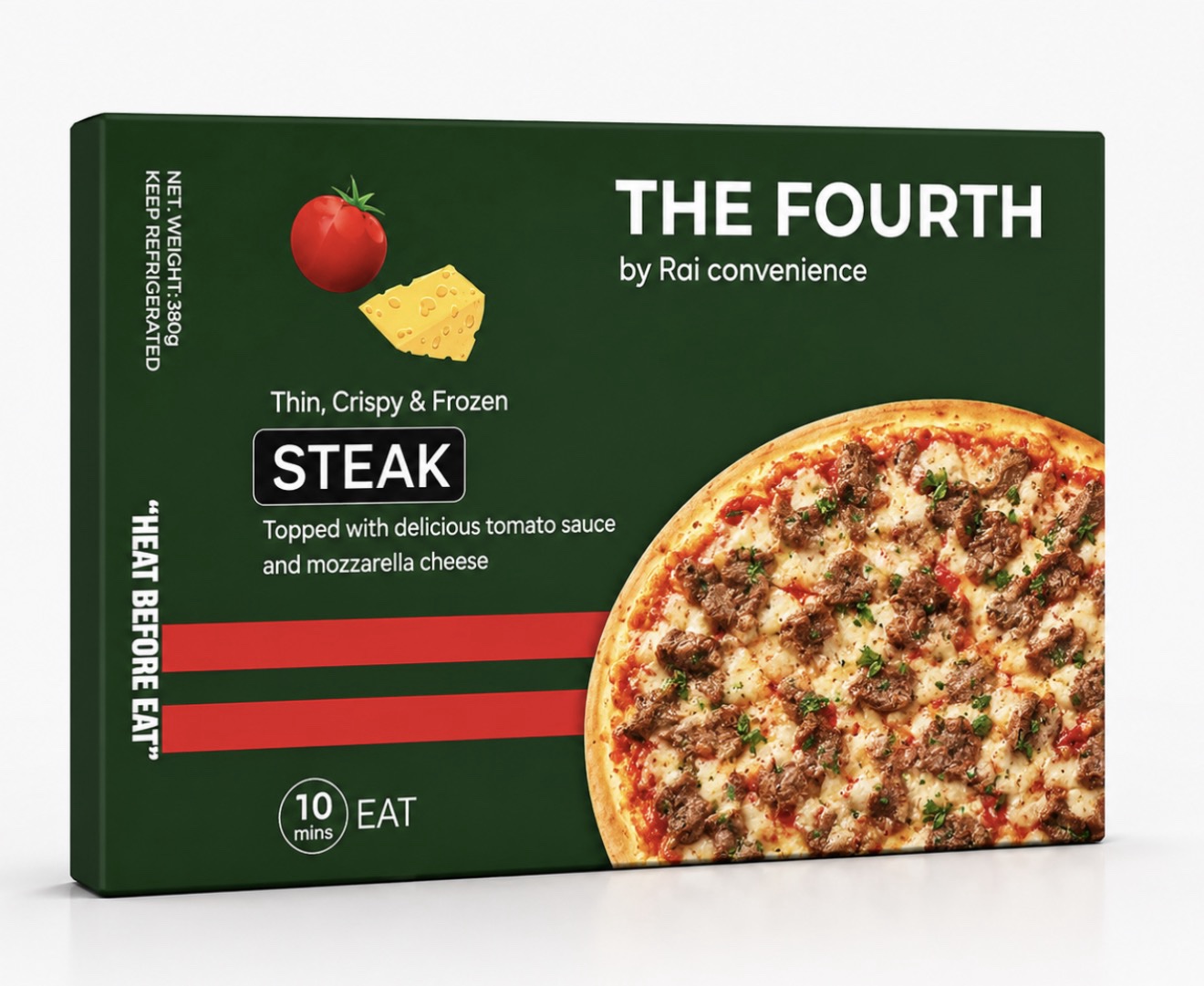 Fourth Steak Pizza